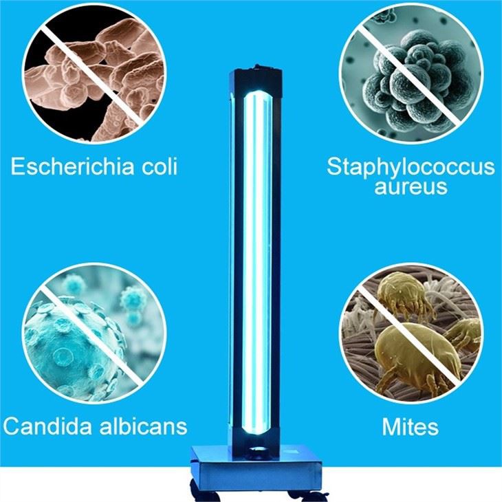 Pohyblivý sterilizátor UV svetla